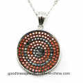 Special Design and Generous Style Jewelry Pendant Making New Design Round Pendant P4979